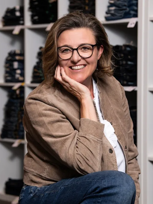 Conny Greiner, Inhaberin, im 1560 fashion.point